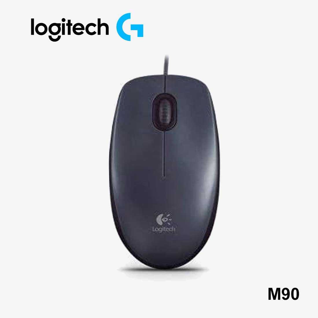 Logitech Raton USB M90 Negro