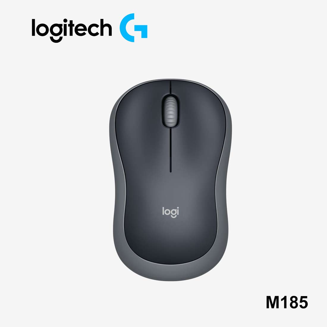 Logitech M185, 2.4 GHz con mini receptor USB, duración de la batería de 12 meses